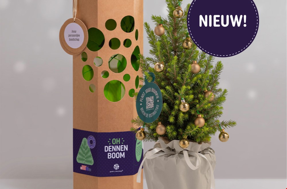 Geef een kerstboompje! Geef een kerstboompje!